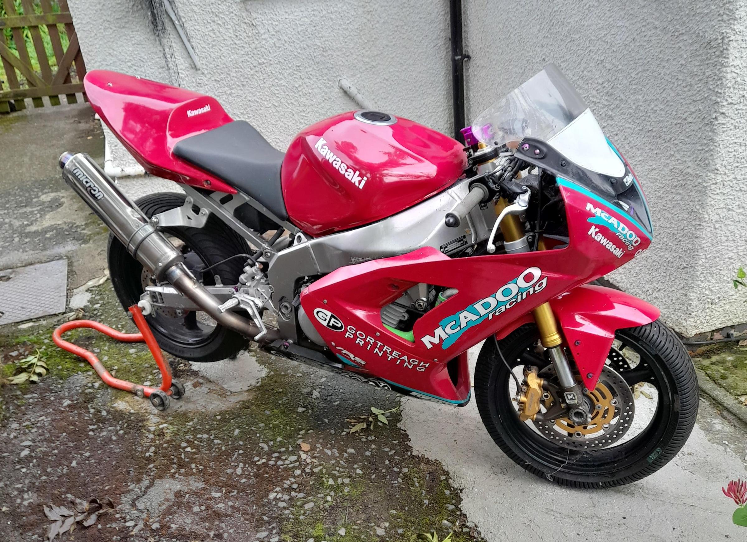 2003 Kawasaki ZX600 Ninja ZX-6RR VIN JKAZX600KKA000884